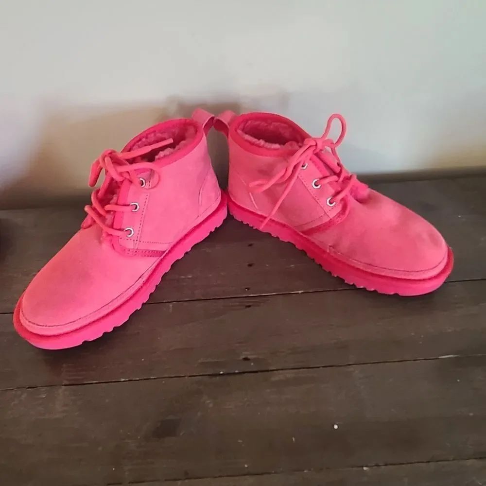 Ugg Neumel Pink Boots Shoes 1094269 Women's 6 NEW - Picture 5 of 8